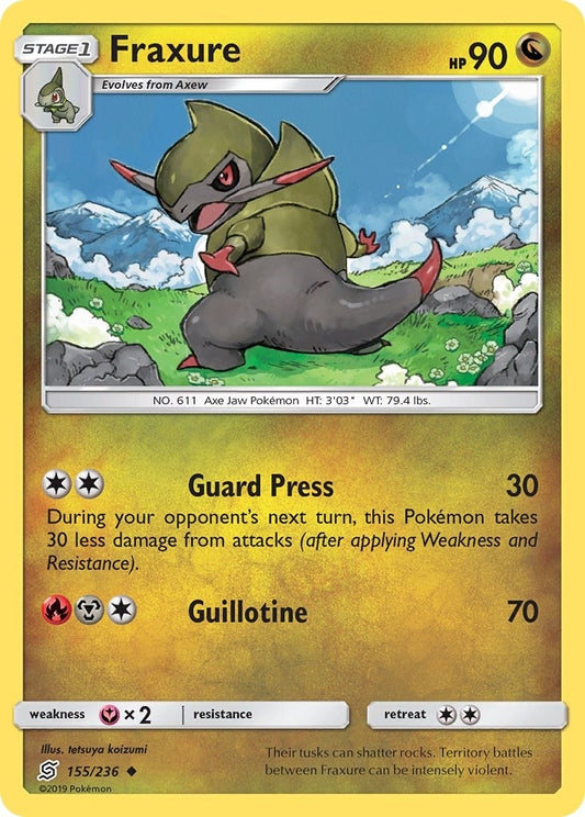 Fraxure (155/236) (SM11)