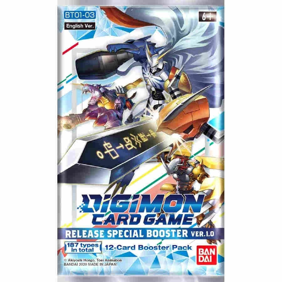Image for Release Special Booster Ver.1.0 Booster Pack - Digimon Card Game
