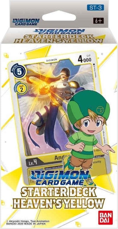 Image for Heaven's Yellow Starter Deck - Digimon Card Game