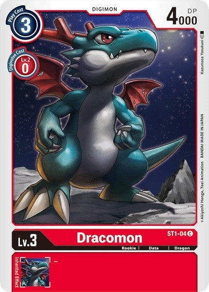 Image for Dracomon (ST1-04 C) (ST-1) - Digimon Card Game