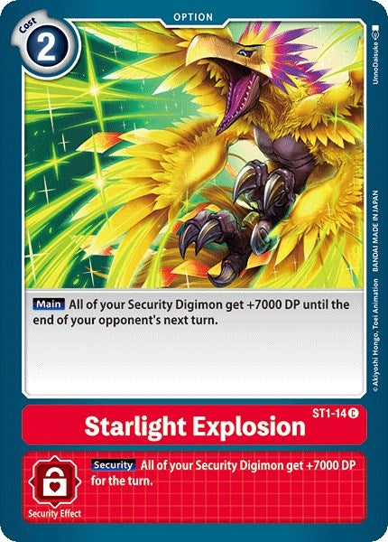 Image for Starlight Explosion (ST1-14 C) (ST-1) - Digimon Card Game