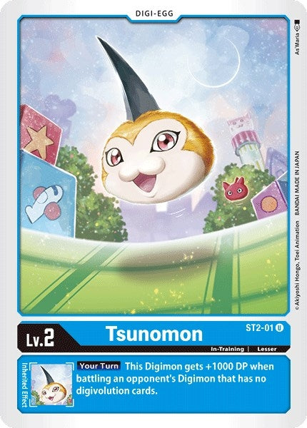 Image for Tsunomon (ST2-01 U) (ST-2) - Digimon Card Game