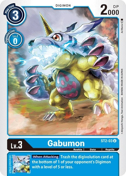 Image for Gabumon (ST2-03 U) (ST-2) - Digimon Card Game