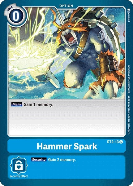 Image for Hammer Spark (ST2-13 C) (ST-2) - Digimon Card Game