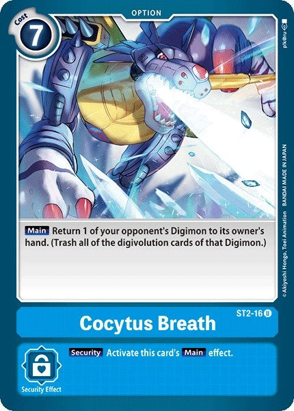 Image for Cocytus Breath (ST2-16 U) (ST-2) - Digimon Card Game