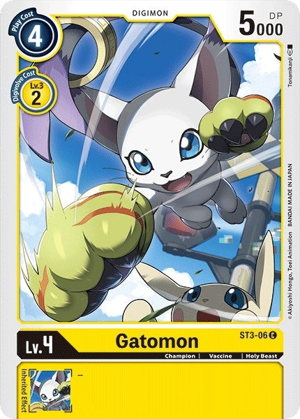 Image for Gatomon (ST3-06 C) (ST-3) - Digimon Card Game
