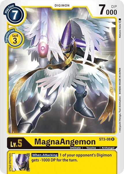 Image for MagnaAngemon (ST3-08 R) (ST-3) - Digimon Card Game