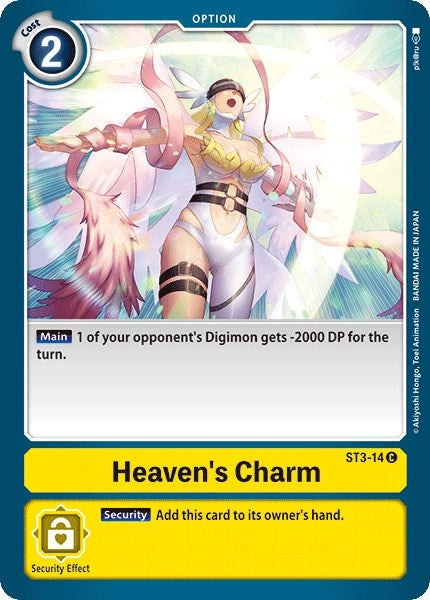 Image for Heaven's Charm (ST3-14 C) (ST-3) - Digimon Card Game