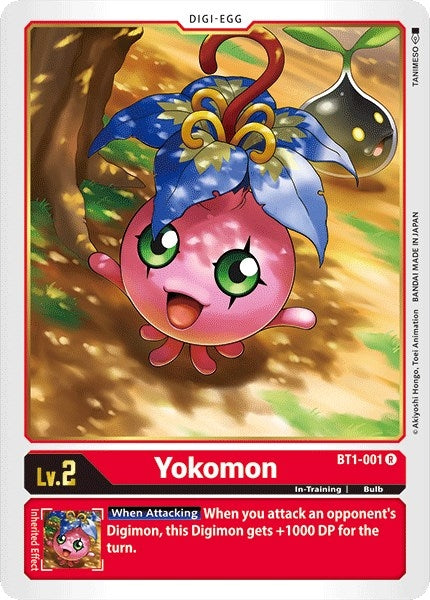 Image for Yokomon (BT1-001 R) (BT01-03A) - Digimon Card Game