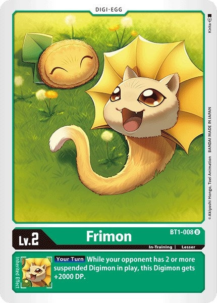 Image for Frimon (BT1-008 U) (BT01-03A) - Digimon Card Game