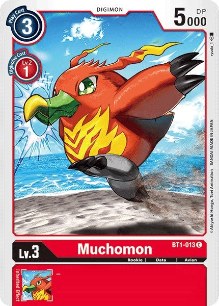 Image for Muchomon (BT1-013 C) (BT01-03A) - Digimon Card Game