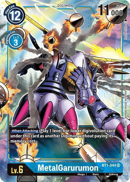 Image for MetalGarurumon - BT1-044 (Alternate Art) (BT1-044 SR) (BT01-03A) - Digimon Card Game