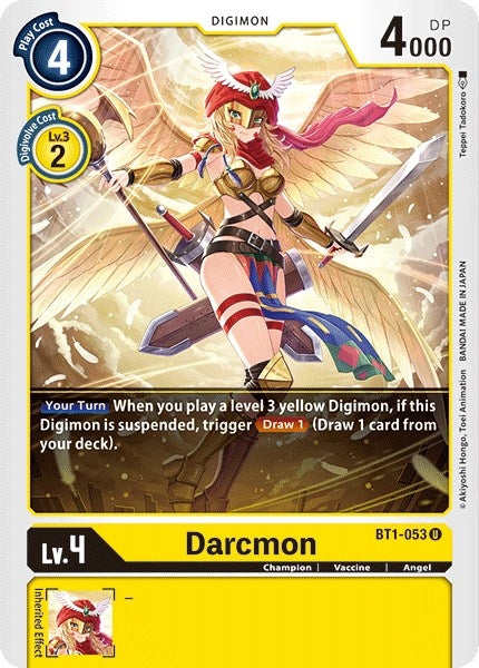 Image for Darcmon (BT1-053 U) (BT01-03A) - Digimon Card Game