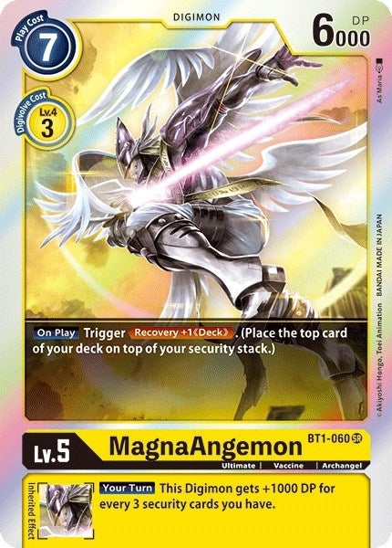 Image for MagnaAngemon - BT1-060 (BT1-060 SR) (BT01-03A) - Digimon Card Game