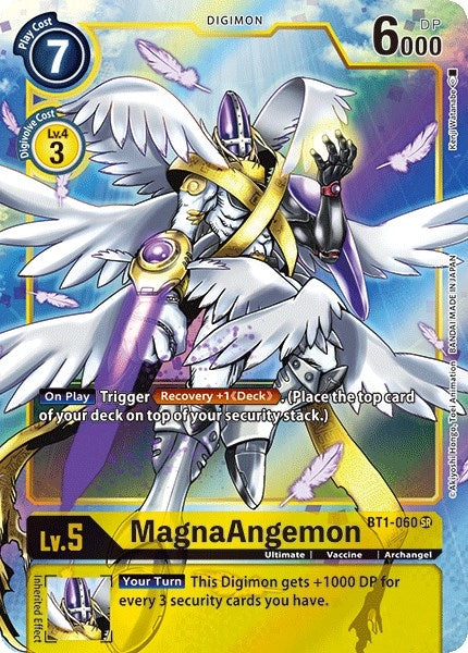 Image for MagnaAngemon (Alternate Art) (BT1-060 SR) (BT01-03A) - Digimon Card Game