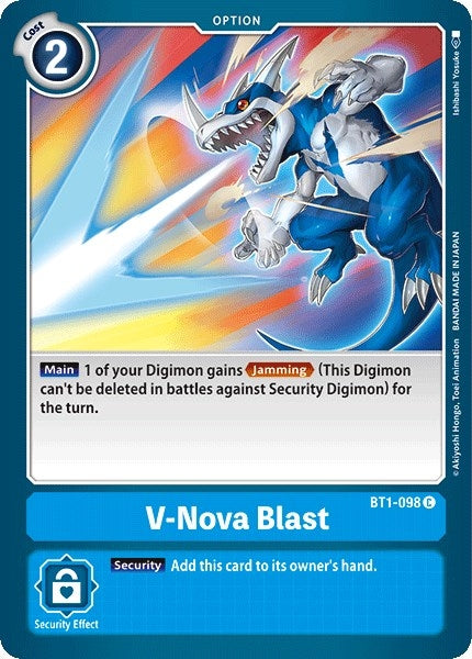 Image for V-Nova Blast (BT1-098 C) (BT01-03A) - Digimon Card Game