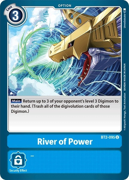 Image for River of Power (BT2-095 U) (BT01-03A) - Digimon Card Game