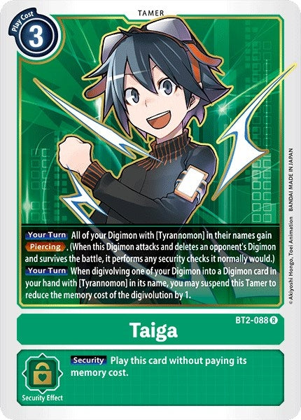 Image for Taiga (BT2-088 R) (BT01-03A) - Digimon Card Game
