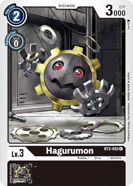Image for Hagurumon (BT2-052 C) (BT01-03A) - Digimon Card Game
