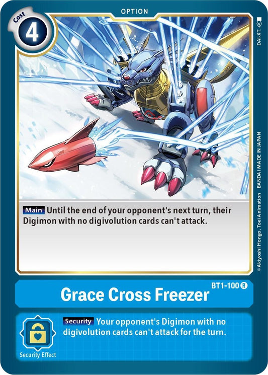 Image for Grace Cross Freezer (BT1-100 R) (BT01-03B) - Digimon Card Game