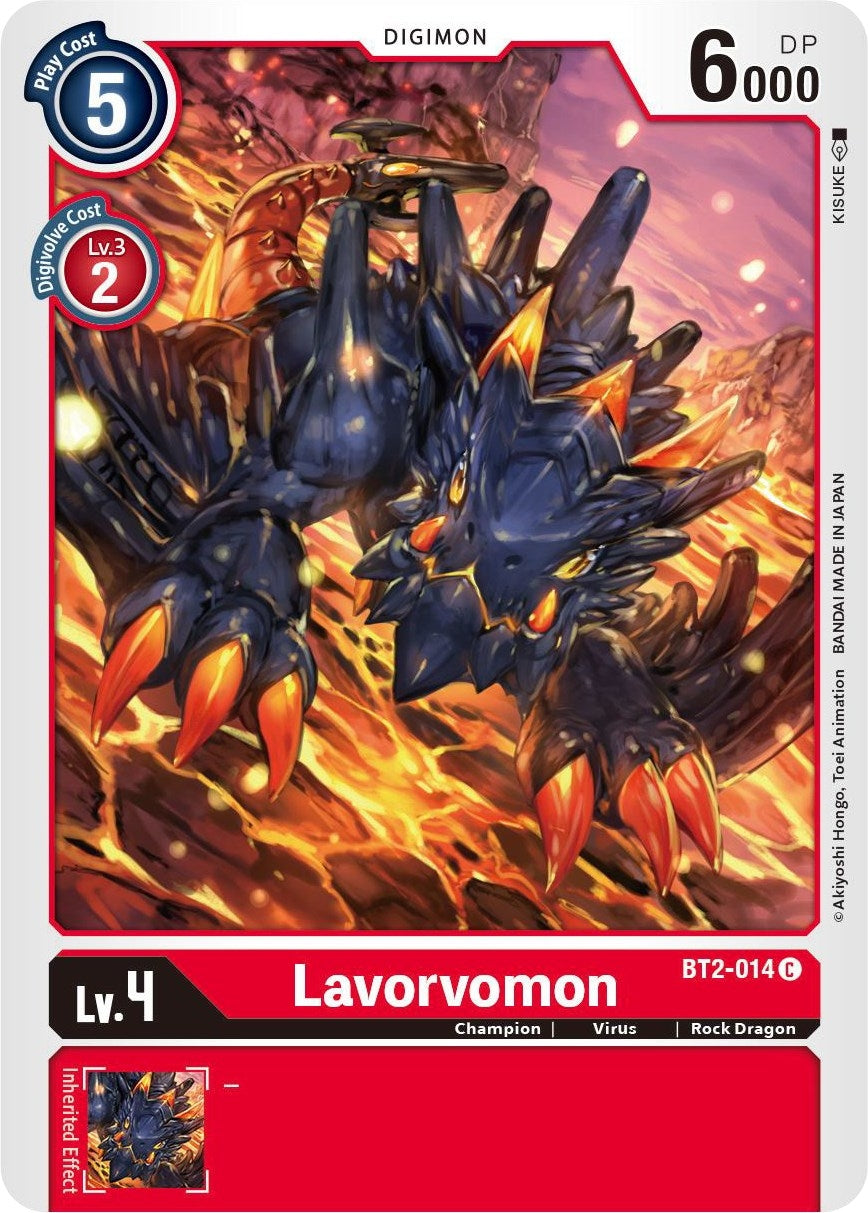 Image for Lavorvomon (BT2-014 C) (BT01-03B) - Digimon Card Game