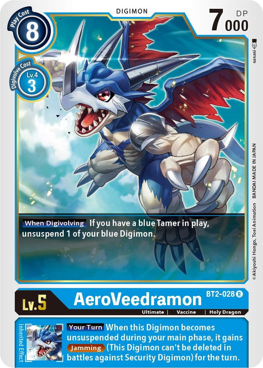 Image for AeroVeedramon (BT2-028 R) (BT01-03B) - Digimon Card Game