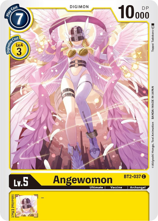Image for Angewomon - BT2-037 (BT2-037 C) (BT01-03B) - Digimon Card Game