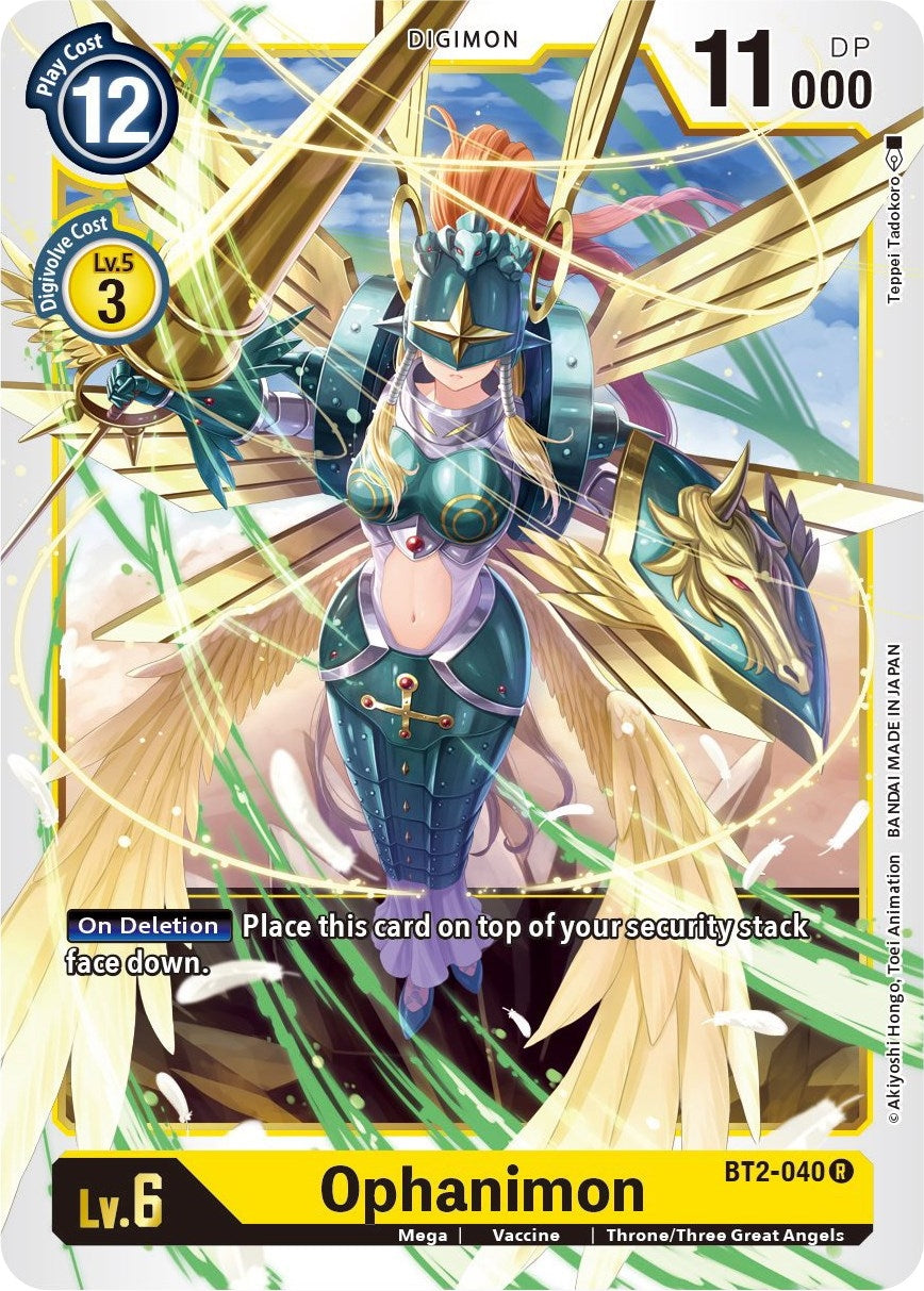 Image for Ophanimon (BT2-040 R) (BT01-03B) - Digimon Card Game