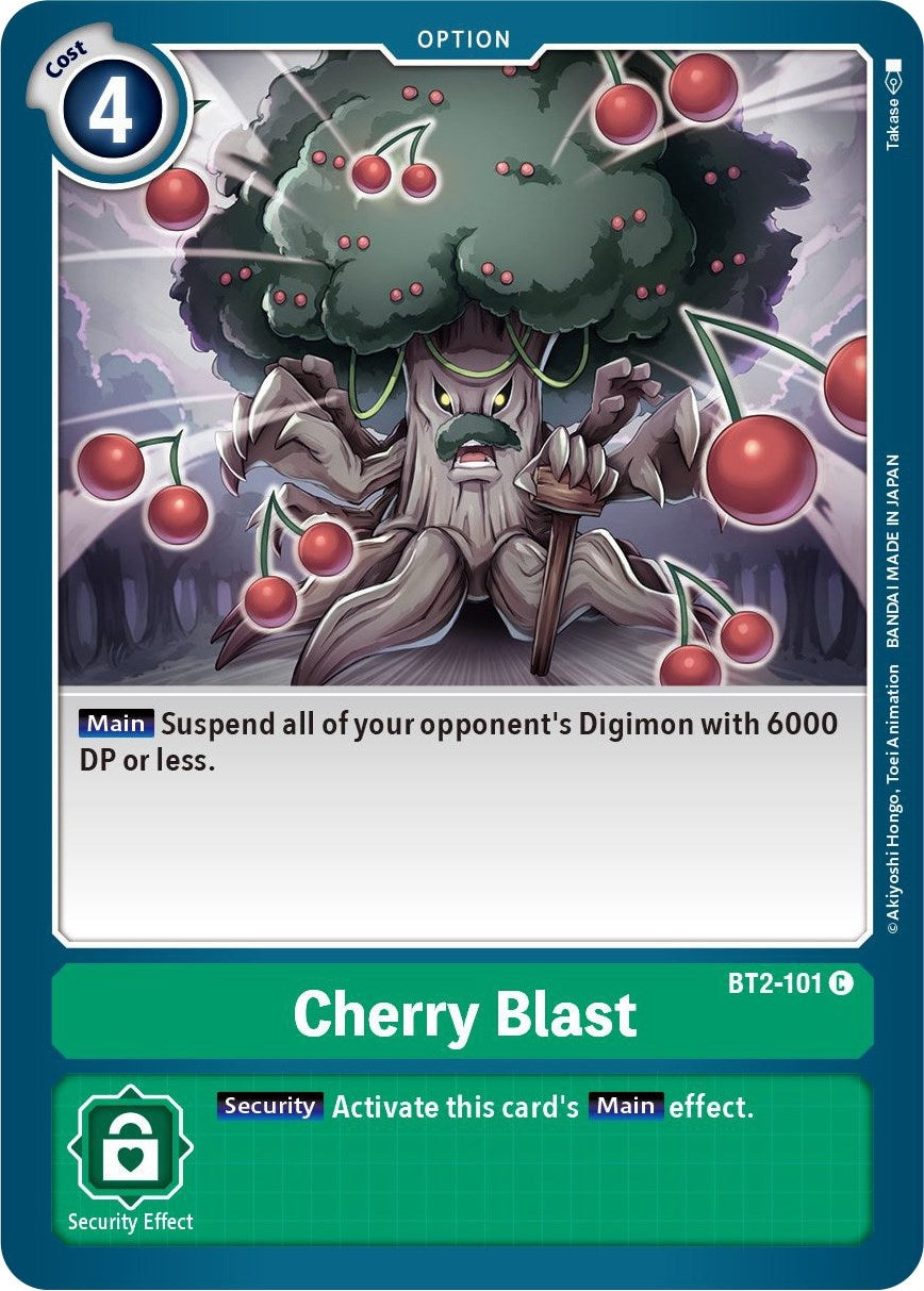 Image for Cherry Blast (BT2-101 C) (BT01-03B) - Digimon Card Game