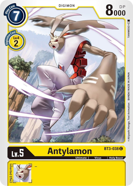 Image for Antylamon (BT3-038 C) (BT01-03B) - Digimon Card Game
