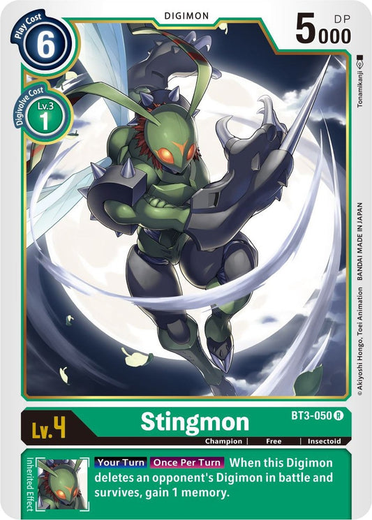 Image for Stingmon (BT3-050 R) (BT01-03B) - Digimon Card Game
