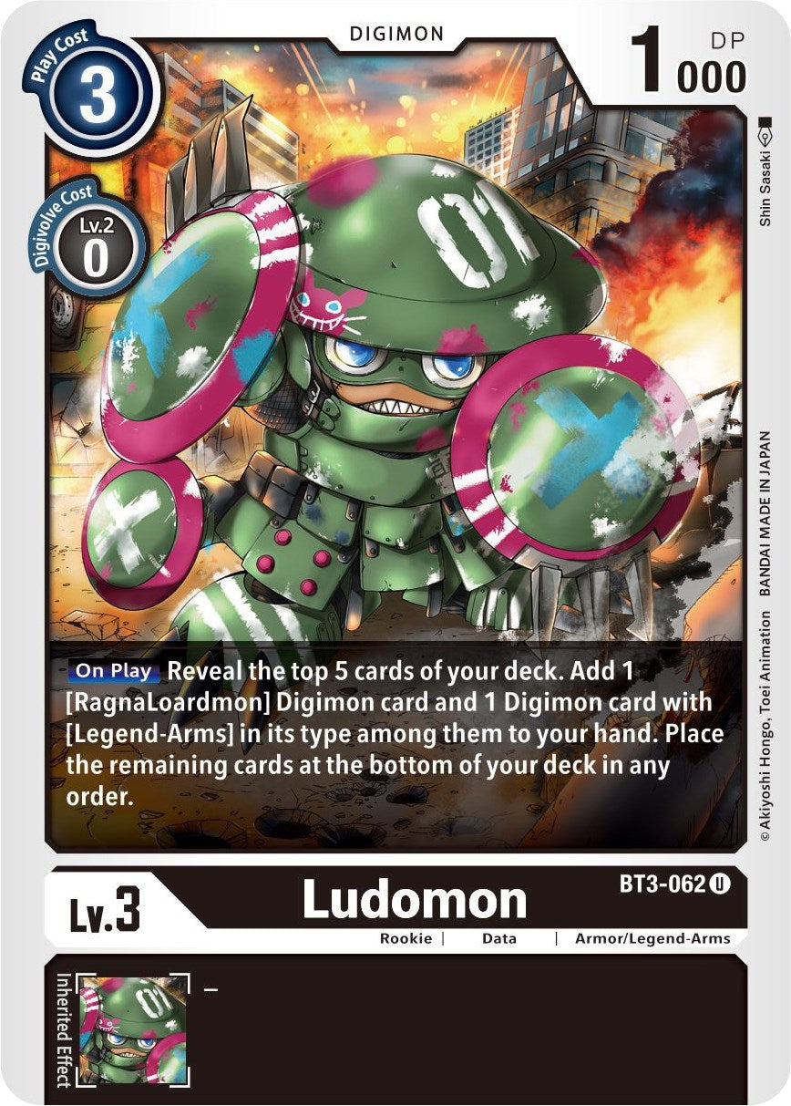 Image for Ludomon (BT3-062 U) (BT01-03B) - Digimon Card Game