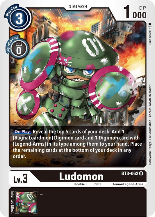 Image for Ludomon (BT3-062 U) (BT01-03B) - Digimon Card Game