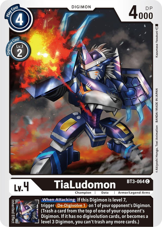 Image for TiaLudomon (BT3-064 C) (BT01-03B) - Digimon Card Game