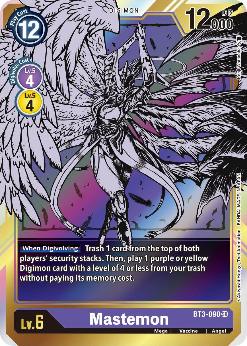 Image for Mastemon (Alternate Art) (BT3-090 SR) (BT01-03B) - Digimon Card Game