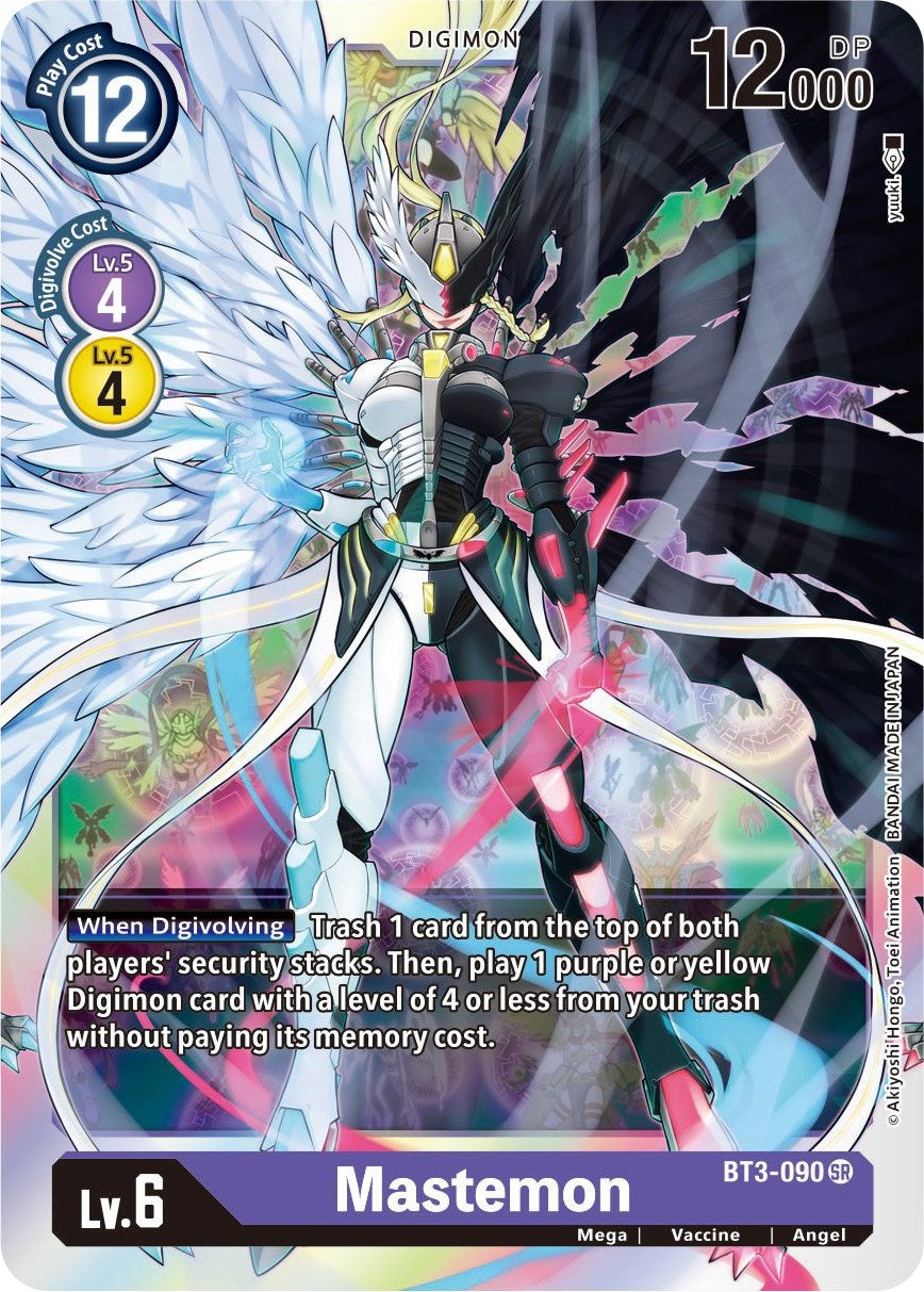 Image for Mastemon (BT3-090 SR) (BT01-03B) - Digimon Card Game