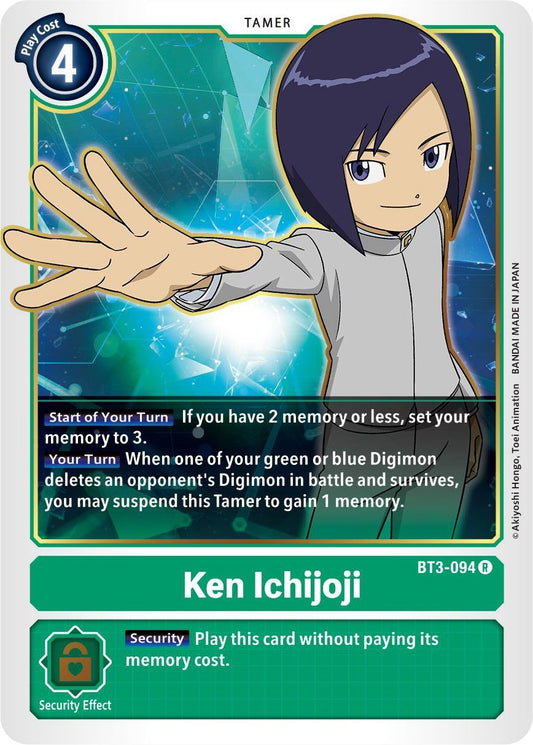 Image for Ken Ichijoji (BT3-094 R) (BT01-03B) - Digimon Card Game