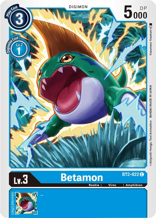 Image for Betamon (BT2-022 C) (BT01-03B) - Digimon Card Game
