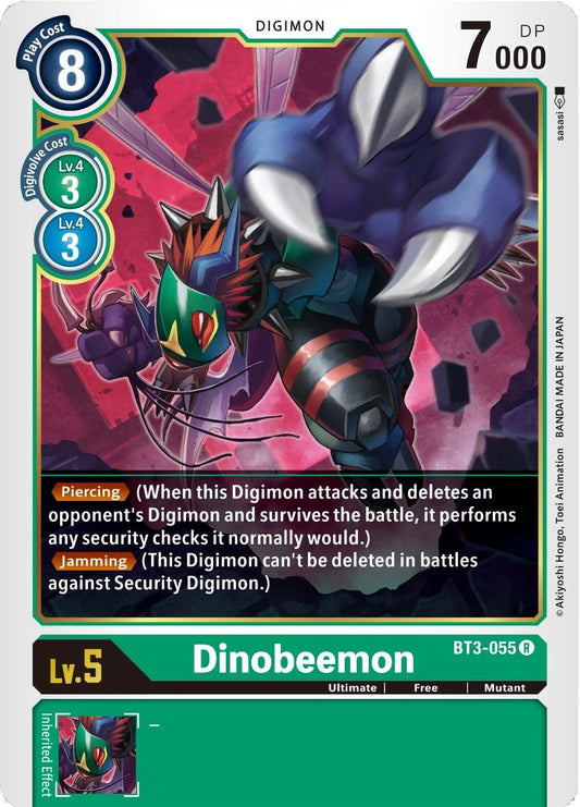 Image for Dinobeemon (BT3-055 R) (BT01-03B) - Digimon Card Game