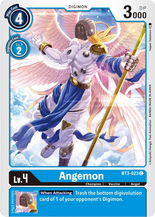 Image for Angemon - BT3-023 (BT3-023 C) (BT01-03B) - Digimon Card Game