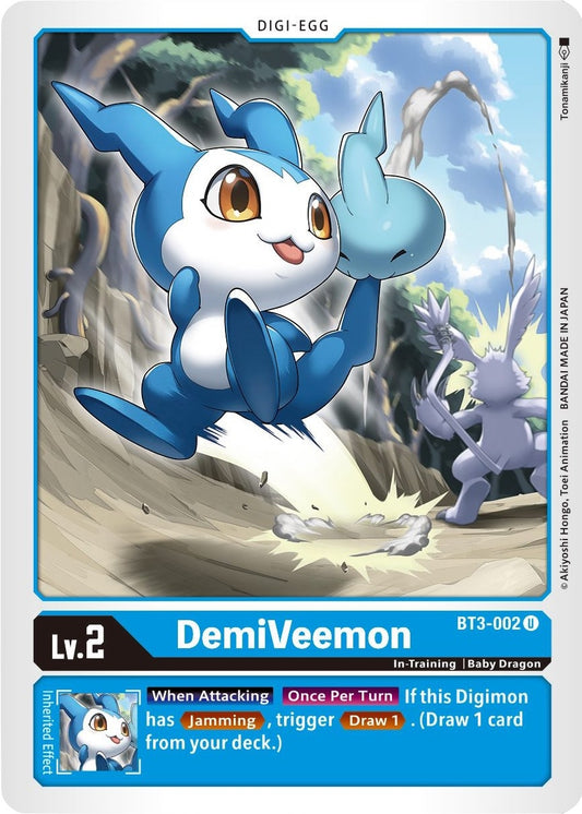 Image for DemiVeemon - BT3-002 (BT3-002 U) (BT01-03B) - Digimon Card Game