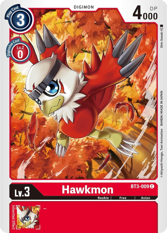 Image for Hawkmon (BT3-009 C) (BT01-03B) - Digimon Card Game