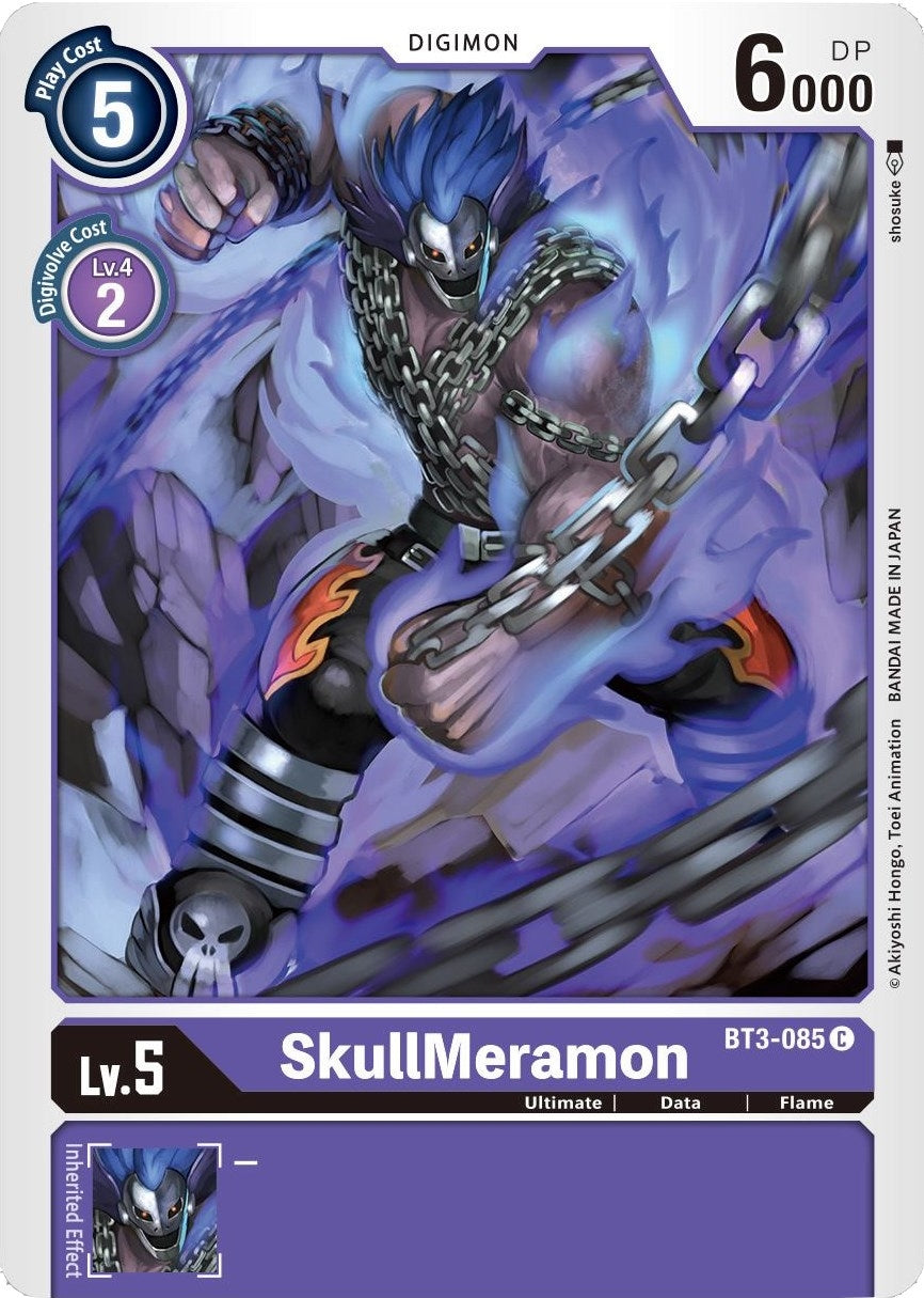 Image for SkullMeramon (BT3-085 C) (BT01-03B) - Digimon Card Game