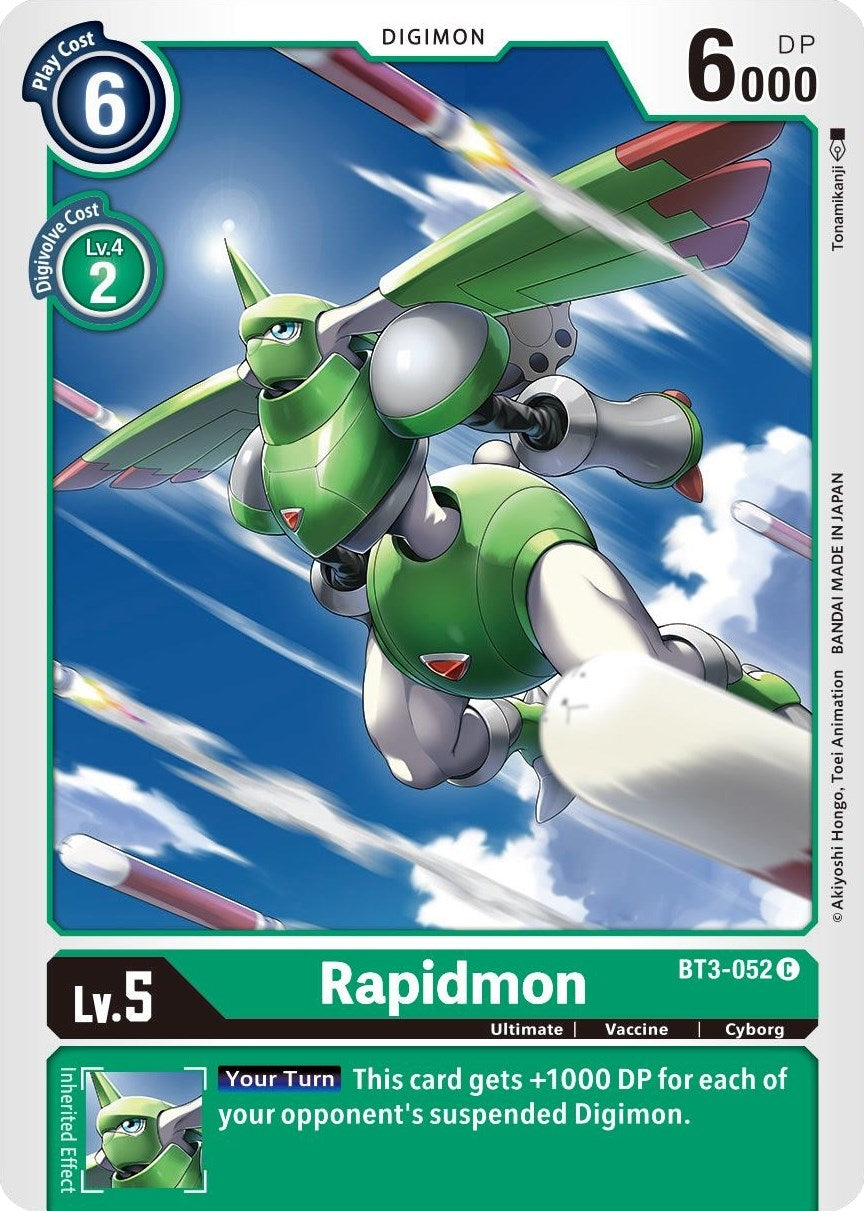 Image for Rapidmon (BT3-052 C) (BT01-03B) - Digimon Card Game