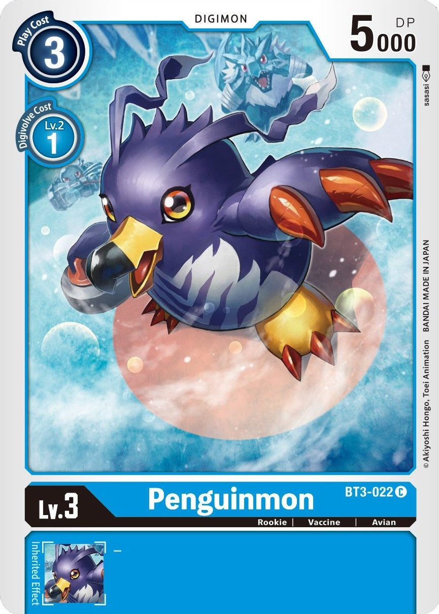 Image for Penguinmon (BT3-022 C) (BT01-03B) - Digimon Card Game