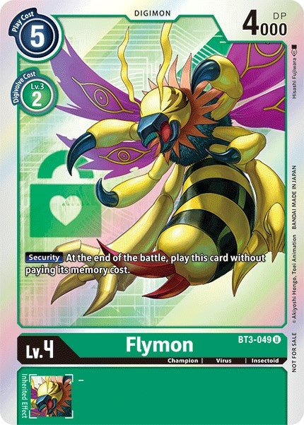Image for Flymon (Box Topper) (BT3-049 U) (BT01-03B) - Digimon Card Game