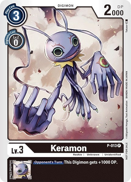 Image for Keramon - P-013 (P-013 P) (D-PR) - Digimon Card Game