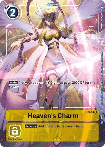 Image for Heaven's Charm - ST3-14 (Tamer's Evolution Box) (ST3-14 C) (ST-3) - Digimon Card Game