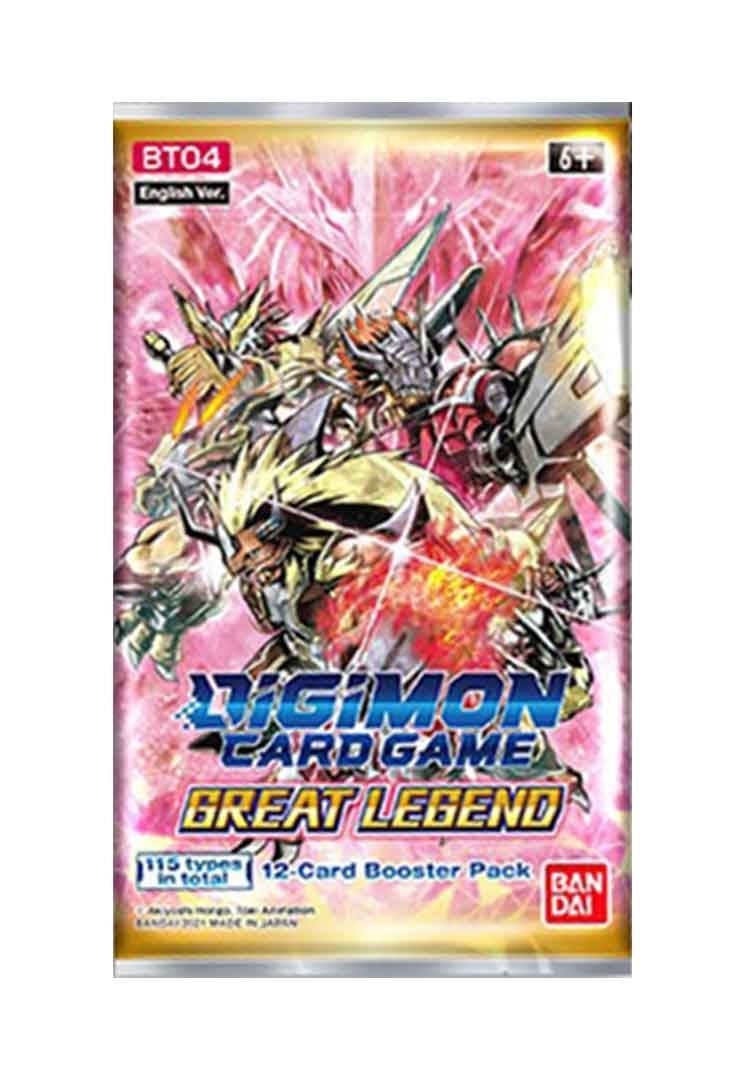 Image for Great Legend Booster Pack - Digimon Card Game