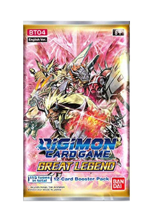 Image for Great Legend Booster Pack - Digimon Card Game